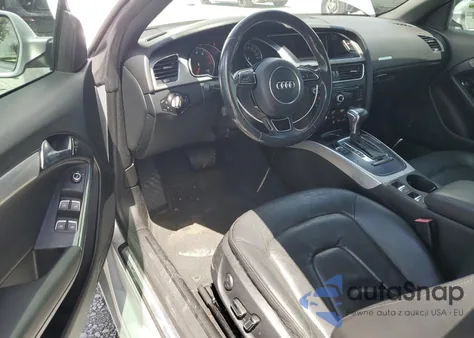 2014 Audi A5 Premium z USA, uszkodzony, nr VIN WAUAFAFH9EN001547